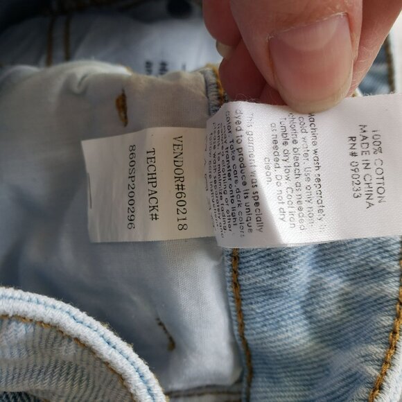 Pacsun Mom Jeans Patchwork Funky 70s - Picture 13 of 14